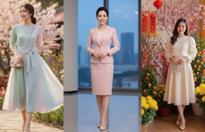 4 công thức trang phục đi chúc Tết thanh lịch 2026: Mặc là ghi điểm, ai cũng khen tinh tế