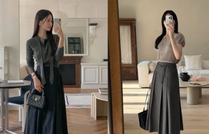 4 kiểu chân váy công sở định hình phong cách hiện đại năm 2026