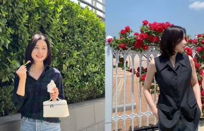 Phong cách tối giản chuẩn mực của Lee Bo Young ở tuổi U50