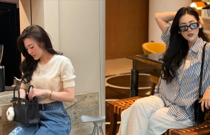 Dương Tú Anh và công thức diện đồ trắng tạo nên khí chất thanh lịch của nàng dâu hào môn