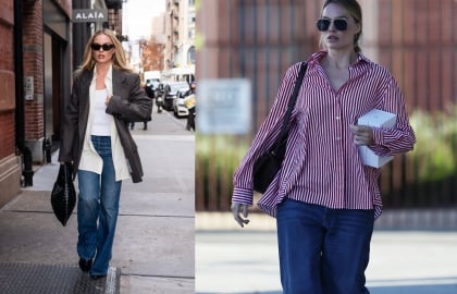 Cách phối quần jeans trẻ trung của Nữ chính phim 'Đồi gió hú' được nhiều phụ nữ U40 yêu thích