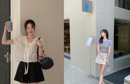 5 kiểu áo hoàn hảo khi phối cùng quần short và chân váy ngắn mùa hè