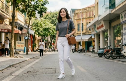 Áo thun tưởng đơn giản nhưng có 5 cách mặc “đỉnh” bất ngờ, chị em biết sớm thì hè này mặc đẹp nhàn tênh