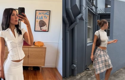 Chân váy lửng trở lại mạnh mẽ: 4 cách phối đồ được yêu thích trong mùa xuân hè 2026