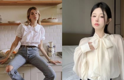 3 kiểu áo sơ mi trắng giúp phong cách trẻ trung và thanh lịch hơn trong mùa hè
