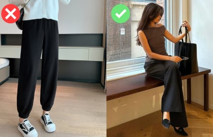 4 kiểu quần đen nên tránh nếu không muốn làm giảm phong cách