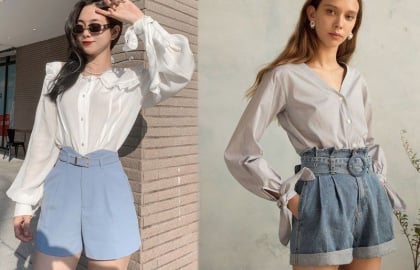Chọn quần short denim đúng cách: bí quyết giúp nàng đùi to vẫn thon gọn và “kéo dài” đôi chân