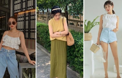 5 kiểu áo “giải nhiệt” mùa hè: Mặc lên vừa mát vừa nâng tầm phong cách