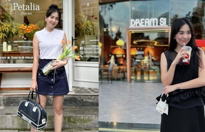 Gợi ý phối đồ đen trắng tinh tế từ Mai Ngọc, đơn giản nhưng không hề đơn điệu