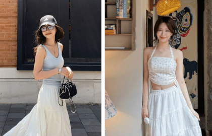 Váy thô trắng – lựa chọn tối giản nhưng đủ sức nâng tầm phong cách mùa hè