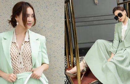 Xanh bạc hà: gam màu “giải nhiệt” phong cách được yêu thích nhất mùa hè