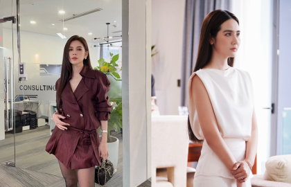 Hai nữ diễn viên VTV gây chú ý với phong cách công sở sang trọng, thanh lịch trên màn ảnh