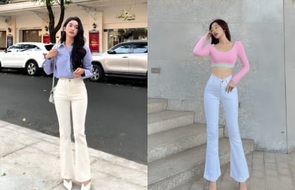 Chỉ cần một chiếc quần trắng chuẩn phom, vẻ ngoài cũng đủ thanh lịch như phụ nữ Pháp