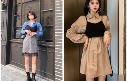 Công thức layering giúp áo hai dây trở nên mới mẻ và tinh tế hơn trong mùa hè