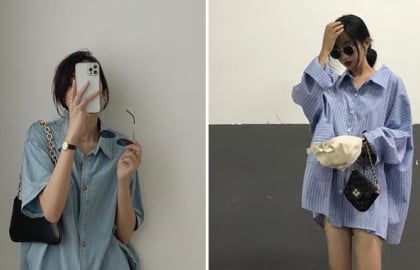 Nắng nóng oi bức, đây là kiểu áo mặc cùng quần ống rộng giúp chị em vừa mát vừa thanh lịch