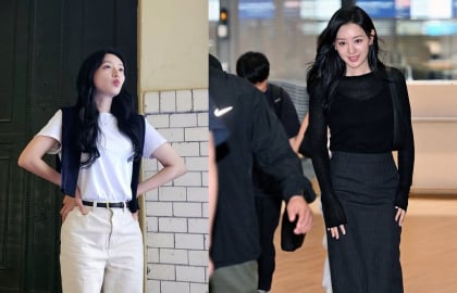 Không cần diện đồ cầu kỳ, Kim Ji Won vẫn luôn nổi bật nhờ gu thời trang tối giản đầy khí chất