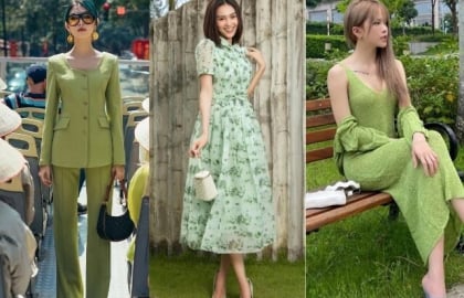 Xanh bơ phủ sóng tủ đồ mùa hè: 3 món thời trang giúp nàng công sở mặc đẹp và nổi bật