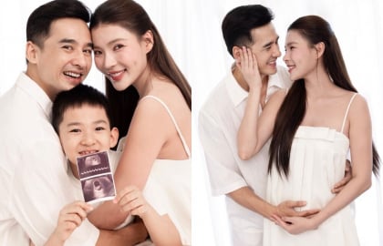 Thúy Diễm cập nhật tình hình sức khỏe trong thời gian mang thai lần 2