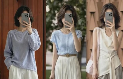 Phong cách thời trang tối giản, thanh thoát đang được nhiều phụ nữ yêu thích mùa hè này