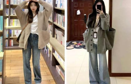 Quần jeans ống rộng đang dẫn đầu xu hướng: Kết hợp với 4 kiểu áo khoác này để nâng tầm phong cách