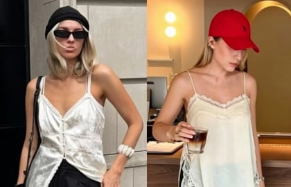 Áo ren và quần ống rộng: Công thức mặc đẹp đang được các tín đồ thời trang yêu thích mùa hè