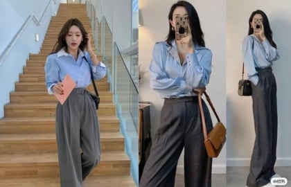 Muốn mặc quần kaki, quần xám hay quần trắng đẹp hơn? Bí quyết nằm ở cách phối màu trang phục