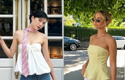 Áo quây peplum gây sốt mùa hè nhờ khả năng tôn dáng, che bụng và dễ mặc với mọi phong cách