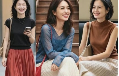 3 kiểu chân váy kết hợp áo đơn giản giúp vẻ ngoài thanh lịch hơn