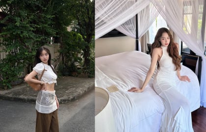 Hoa hậu Thanh Thủy ghi điểm với loạt công thức mặc đẹp dễ học theo