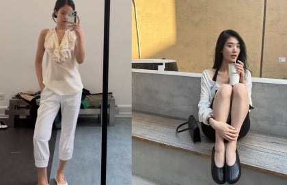 Xu hướng giày bệt mới đươc dàn mỹ nhân đình đam lăng xê