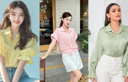 Đừng chỉ mặc áo sơ mi trắng: 4 gam màu giúp diện mạo trẻ trung và dễ phối đồ hơn trong mùa hè