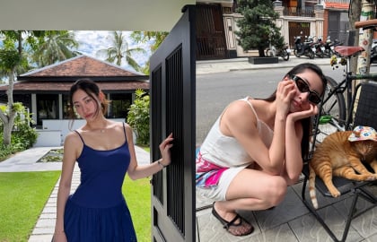 Lương Thùy Linh ghi điểm với phong cách tối giản, khéo tôn đôi chân 1,22 m