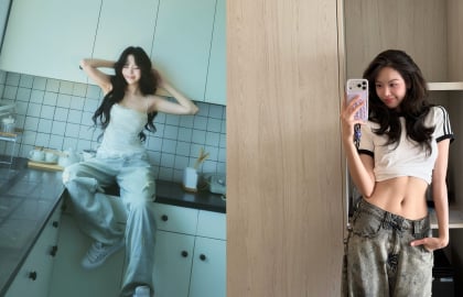 Hoa hậu Thanh Thủy ghi điểm với loạt outfit tối giản, mặc đồ cơ bản vẫn toát lên khí chất sang trọng