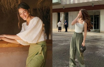 Xanh xô thơm – gam màu nâng tầm phong cách mà không cần phối đồ cầu kỳ