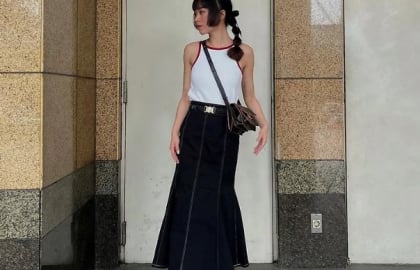 4 kiểu chân váy maxi giúp nâng tầm phong cách, mặc đẹp suốt mùa hè