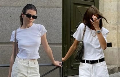 Quần jeans trắng – món đồ giúp phong cách mùa hè trở nên thanh thoát hơn