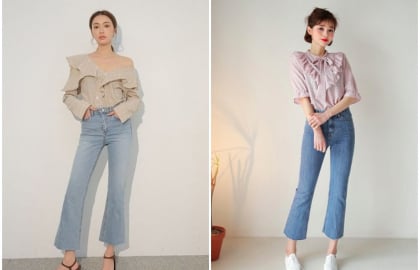 Áo blouse voan xếp nếp – Món đồ giúp nàng ghi điểm với phong cách mùa thu nữ tính