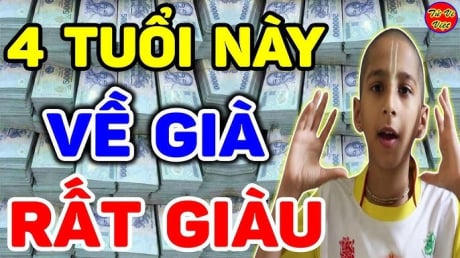 Có Đức Mặc Sức Hưởng: 3 tuổi Tiền của dư dôi, thêm tuổi thêm phước