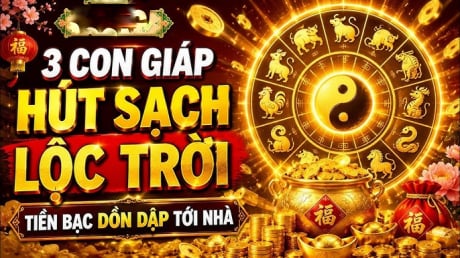 3 tháng tới: 3 con giáp cần cù Trời bù Phúc - Lộc cho