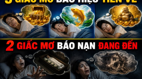 3 giấc mơ báo hiệu Tiền về, 2 giấc mơ báo nạn đang đến