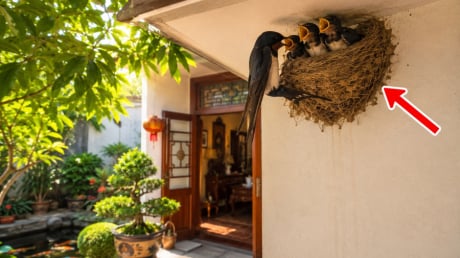 5 vật vào nhà làm tổ báo hiệu phong thuỷ rất vượng