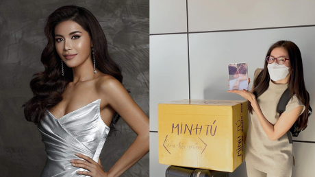 Giữ đúng lời hứa với Thùy Tiên, Minh Tú đích thân công khai ảnh người yêu và thùng của 'hồi môn'