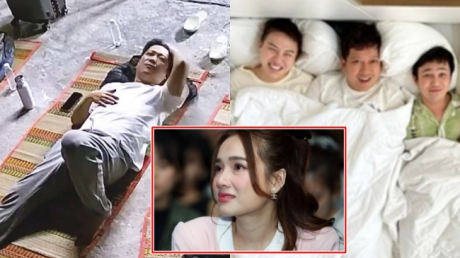 Phản ứng của Nhã Phương khi Trường Giang lộ ảnh chung giường với một loạt sao nam