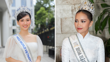 Tân Hoa hậu Thế giới Việt Nam - Mai Phương phản ứng ra sao khi bị so sánh với Hoa hậu Ngọc Châu?