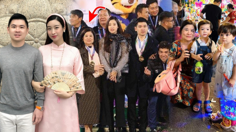 Đỗ Mỹ Linh và mẹ chồng đọ sắc chung khung hình, dung mạo phu nhân nghìn tỷ 'lấn lướt' con dâu