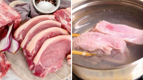 Lỡ mua phải thịt lợn hôi vứt đi quá phí: 2 thứ nguyên liệu rẻ tiền này sẽ giúp bạn khử mùi sạch sẽ