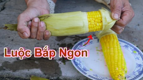 Luộc ngô không cần đường: Người bán tiết lộ cách luộc đơn giản ngô dẻo, ngọt, thơm nức mũi