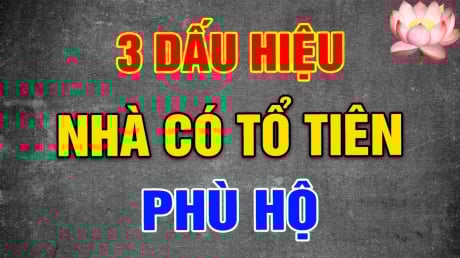 3 dấu hiệu nhà có Tổ Tiên phù hộ, con cháu Phúc Dày Lộc Tới, sắp Đổi Vận Giàu To