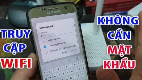 Ấn nút này trên điện thoại: Ngồi đâu cũng vào wifi thỏa mái, không cần hỏi mật khẩu