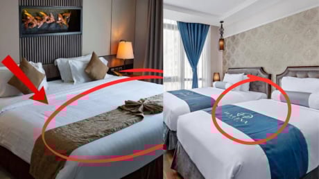 Tấm vải trải ngang giường khách sạn có tác dụng gì? 6 công dụng bất ngờ ít người biết đến
